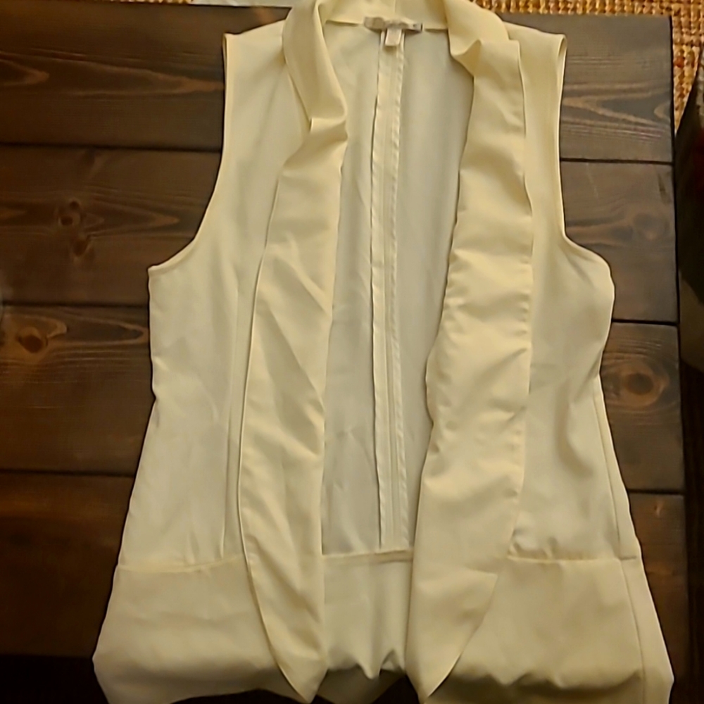 Cream Vest